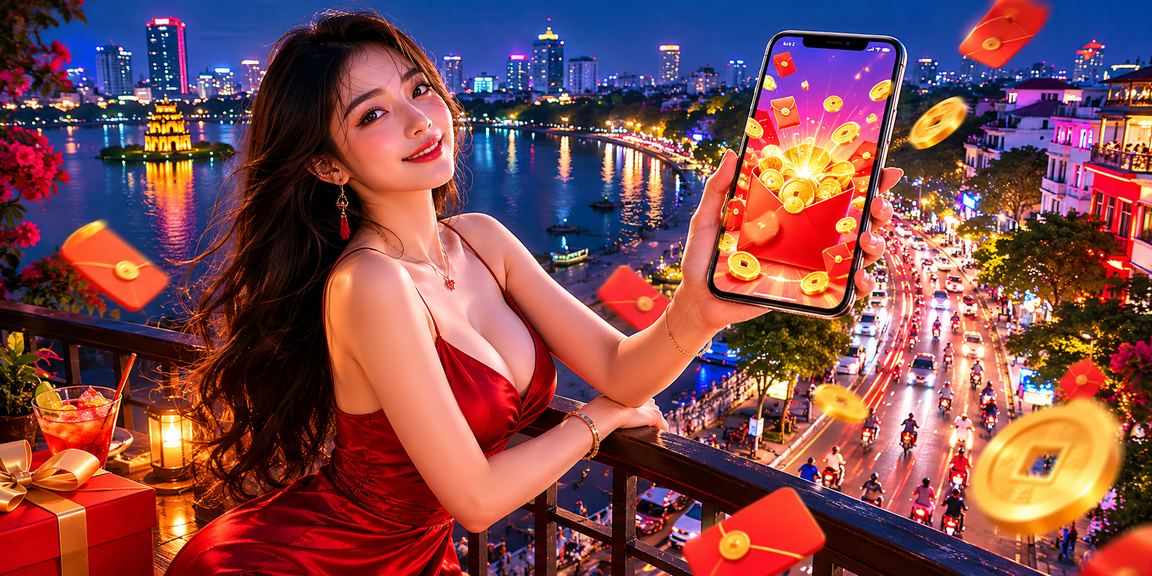 km888 – Thưởng chào mừng tại Hà Nội với phong bì đỏ neon rực rỡ